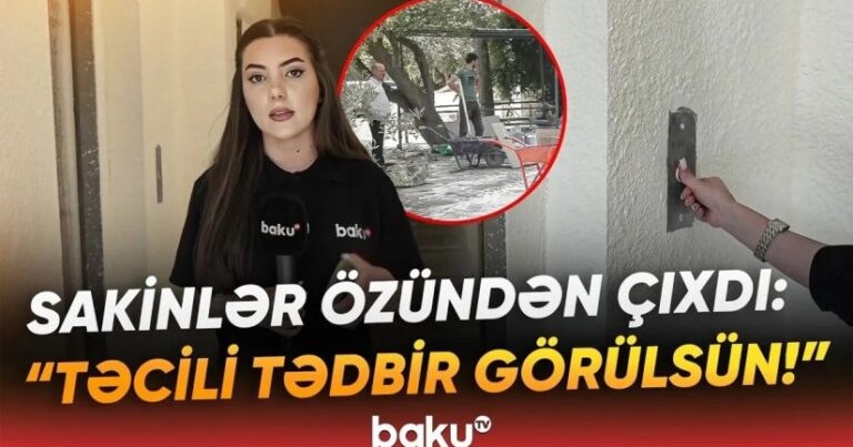 Liftlər işləmir, Xətai sakinləri evə qalxa bilmirlər: Aidiyyəti qurum niyə tədbir görmür? – VİDEO
