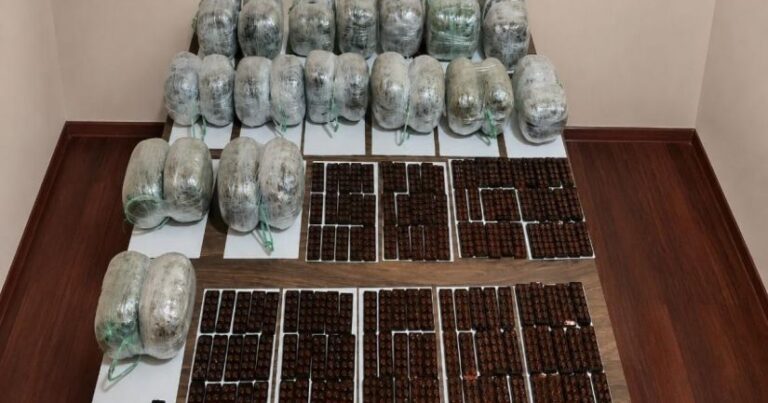 35 kq narkotik keçirilməsinin qarşısı alındı 35 kq narkotik keçirilməsinin qarşısı alındı