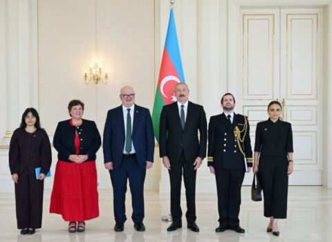 Prezident Britaniyanın Azərbaycanda yeni təyin olunmuş səfirinin etimadnaməsini qəbul etdi