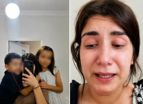 Övladlarından ayrı düşən ana uşaqlarına qovuşdu