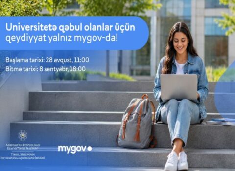 Sabahdan universitetlərə qeydiyyat başlayır