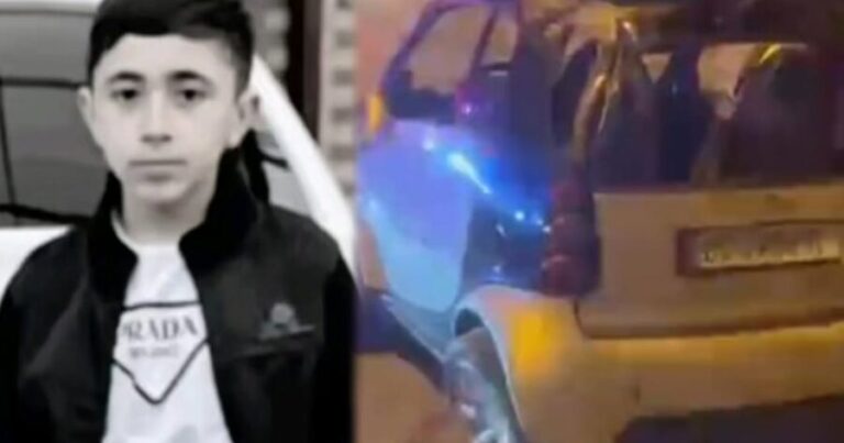 12 yaşlı Tapdıq ona hədiyyə olunan maşınla yola çıxıbmış… – Video