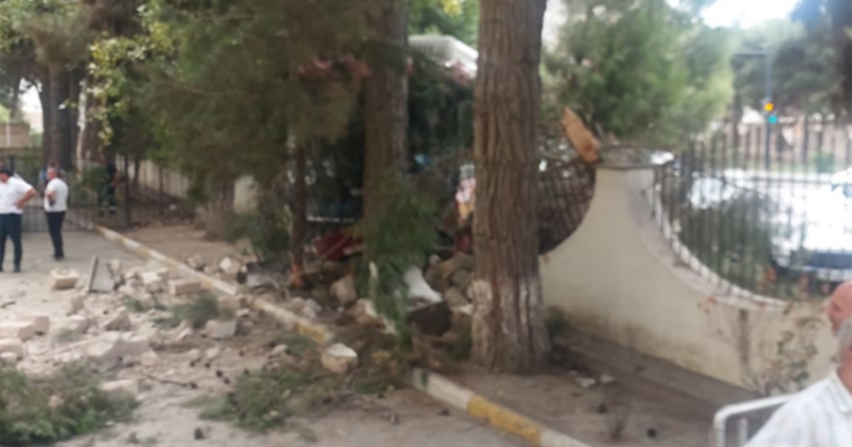 Bakıda avtobus 3 maşını əzib hasara çırpıldı – FOTO