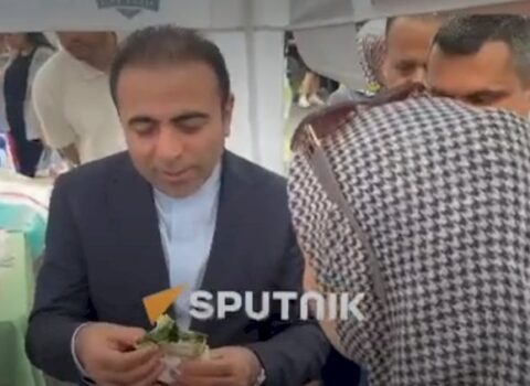 İran səfirinin “Artsax” pavilyonunda nə işi vardı? – VİDEO