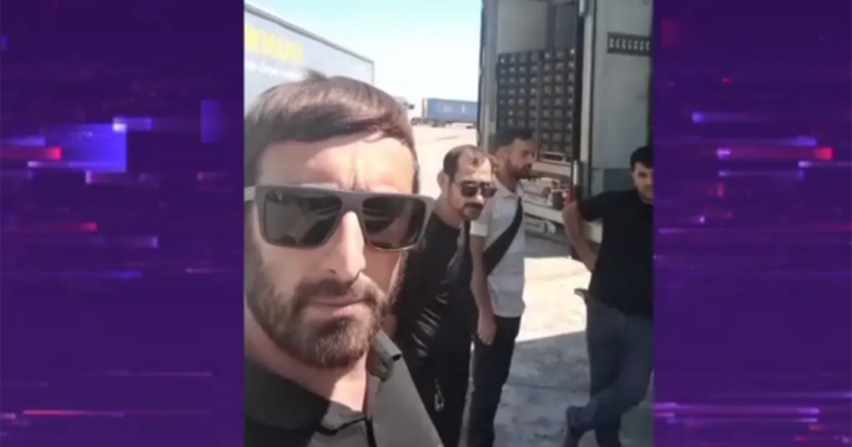 Azərbaycanlı sürücülər sərhəddə qalıblar – 100 minlik məhsul xarab oldu – Video
