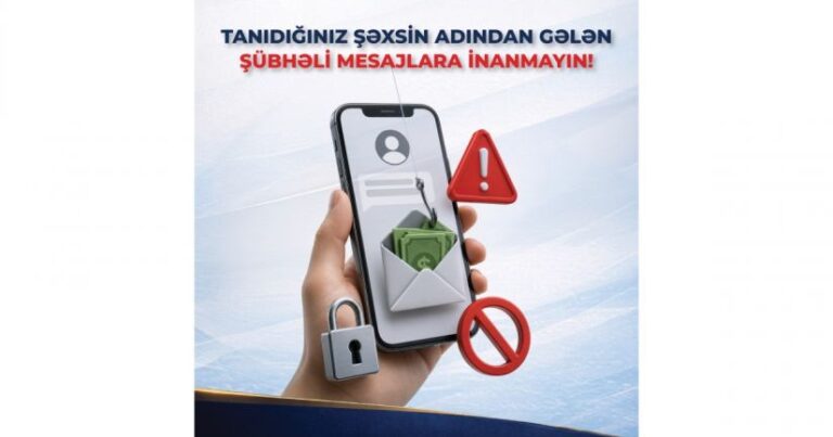 DİN kiberdələduzluq halları ilə bağlı vətəndaşlara xəbərdarlıq edir DİN kiberdələduzluq halları ilə bağlı vətəndaşlara xəbərdarlıq edir