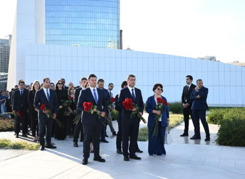 Media və Yayım Şurasının kollektivi Zəfər parkını ziyarət edib – Fotolar