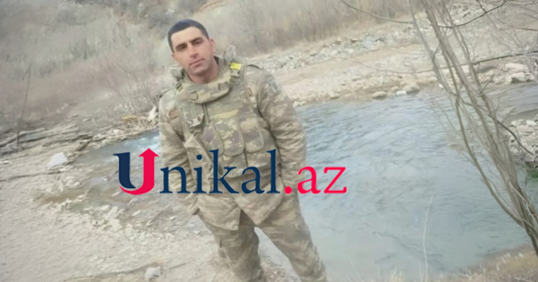 Hərbçimiz yol qəzasında həlak oldu