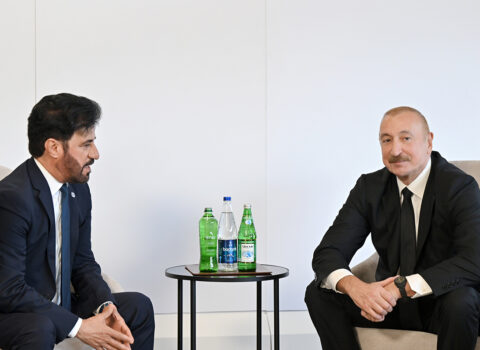 İlham Əliyev Məhəmməd Ben Sulayem ilə görüşdü – FOTOLAR
