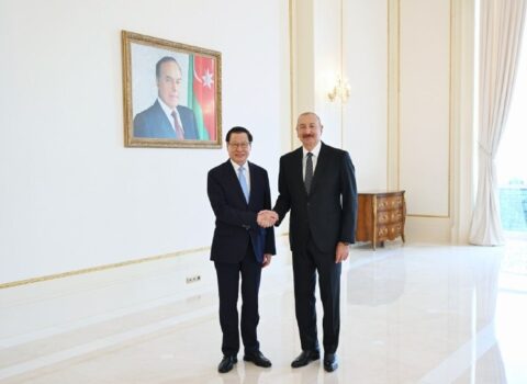 İlham Əliyev Çin Baş prokurorunu qəbul etdi