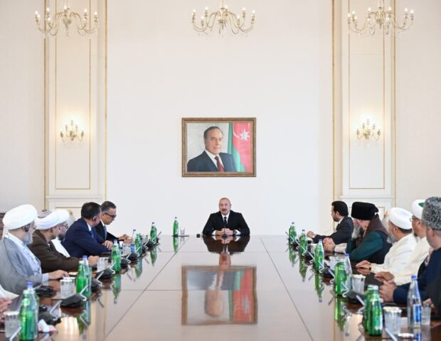 Prezident onları qəbul etdi – Foto