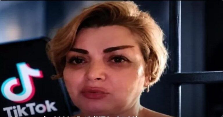 Tiktokda söyüş söyən “Sarışın gözəl” həbs olundu