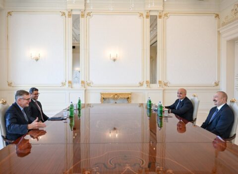 Prezident Corc Volkeri qəbul etdi – Foto