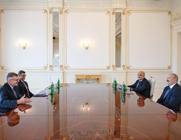 Prezident Corc Volkeri qəbul etdi – Foto
