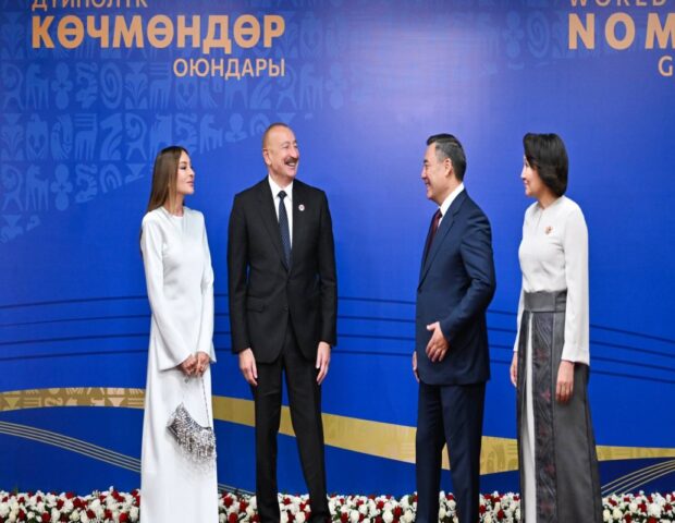 Prezident İlham Əliyevin sosial şəbəkə hesablarında 6-cı Dünya Köçəri Oyunlarının açılış mərasimindən paylaşım edilib