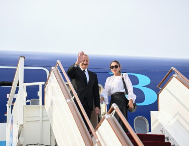 Prezident İlham Əliyevin Qırğızıstana səfəri başa çatıb