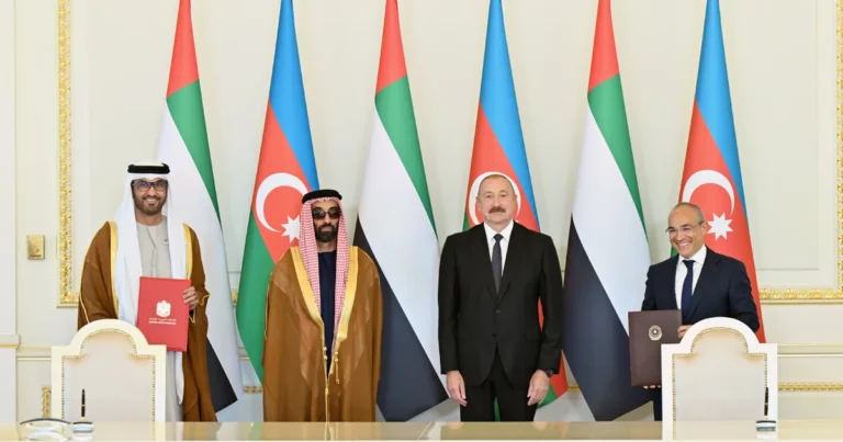 Azərbaycanla Birləşmiş Ərəb Əmirlikləri arasında 6 sənəd imzalanıb
