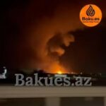 Gecə saatlarında güclü partlayış baş verdi – VİDEO
