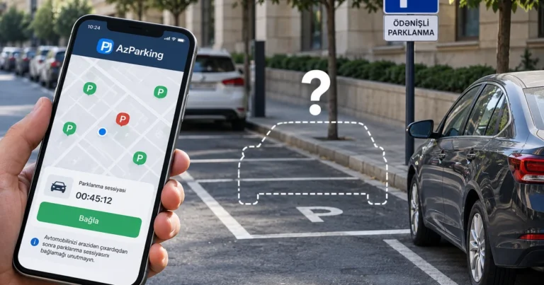 Sürücü parkinqi bağlamağı unutsa, nə baş verir? – AYNA-dan açıqlama – Foto Sürücü parkinqi bağlamağı unutsa, nə baş verir? – AYNA-dan açıqlama – Foto