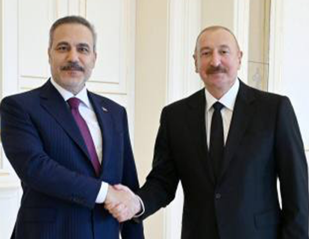 İlham Əliyev Hakan Fidanı qəbul etdi