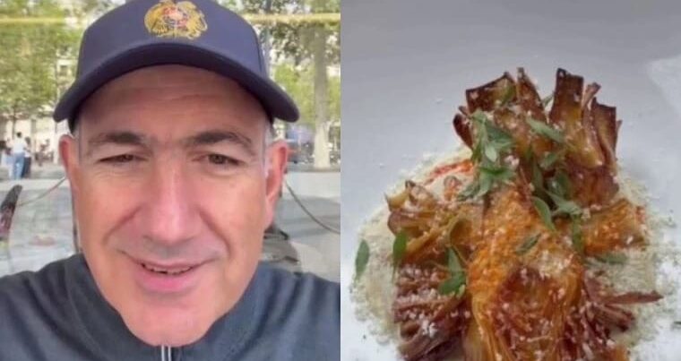 Paşinyan Paris küçəsindən VİDEO paylaşdı: “Bura yeməyə gəlmişik”