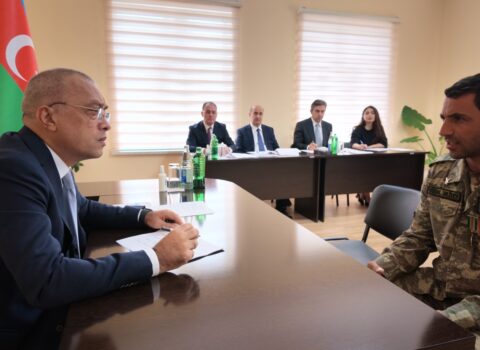 Azərbaycan Dövlət Su Ehtiyatları Agentliyinin sədri Samux rayonunda vətəndaşlarla görüşüb – FOTOLAR