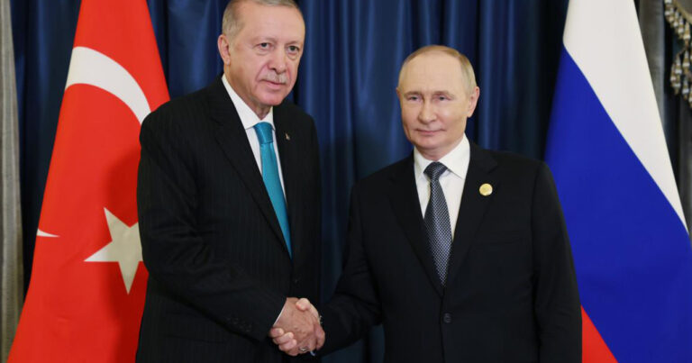 Ərdoğanla Putinin görüşü keçirilir