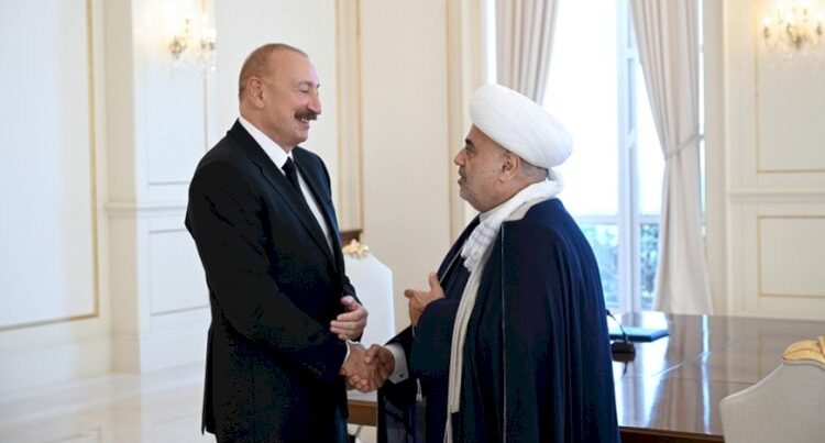 Mehriban xanıma dedim şəkil çəkdirək və şeyxə göndərin – Prezident Mehriban xanıma dedim şəkil çəkdirək və şeyxə göndərin – Prezident