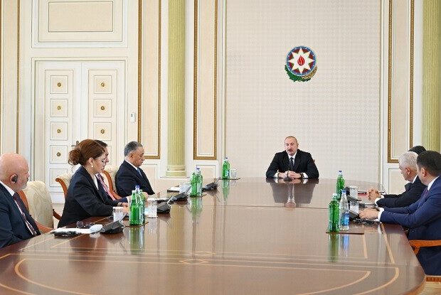 Prezident onları qəbul etdi
