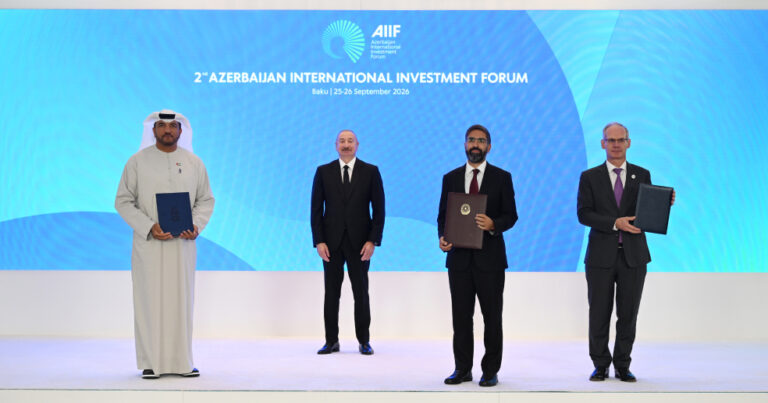 II Azərbaycan Beynəlxalq İnvestisiya Forumu: sənədlər mübadilə edildi – FOTOLAR