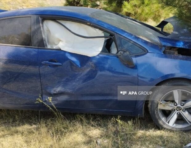 Kəngərlidə avtomobil qəzası oldu, körpə öldü
