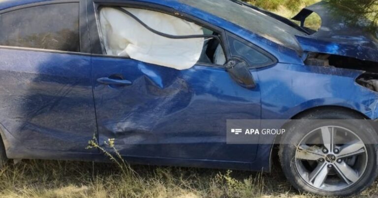 Kəngərlidə avtomobil qəzası oldu, körpə öldü