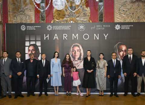 Leyla Əliyeva Romada film təqdimatında – FOTOLAR