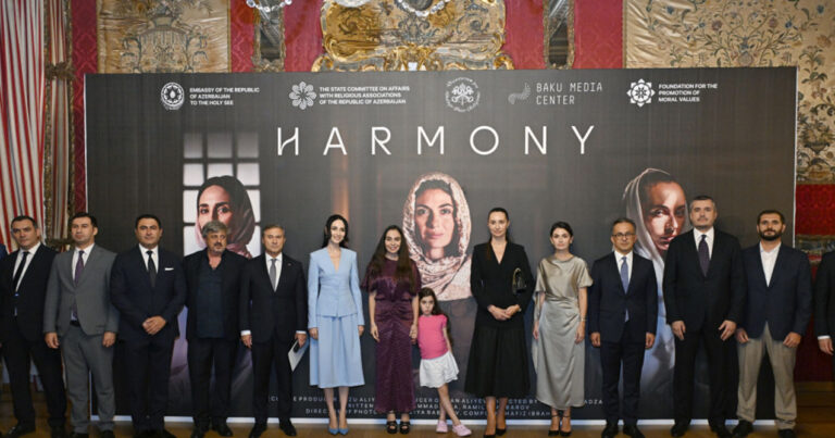 Leyla Əliyeva Romada film təqdimatında – FOTOLAR