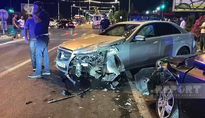 “Mersedes” “Kia Sorento” ilə toqquşdu: 1 ölü, 1 yaralı