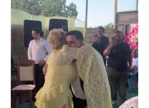 İki ayağını itirən qazinin nişan mərasimi olub – VİDEO