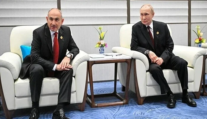 Putin Paşinyanı təbrik etdi Putin Paşinyanı təbrik etdi