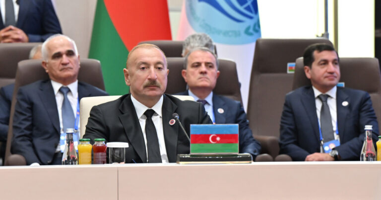 İlham Əliyevin sosial media hesablarında paylaşım edildi – FOTO