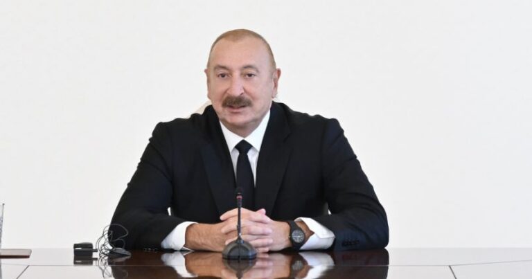 “Ermənistan məscidlərdə bilərəkdən, qəsdən heyvan saxlayırdı, donuz saxlayırdı, inək saxlayırdı” – Prezident