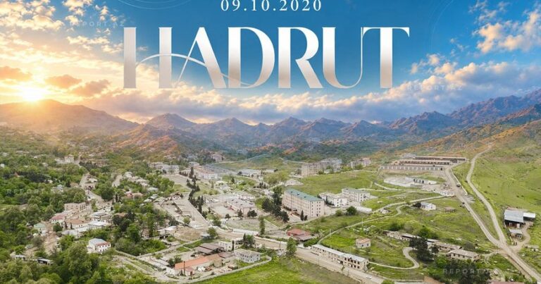 Hadrutun işğaldan azad olunmasından 6 il ötür