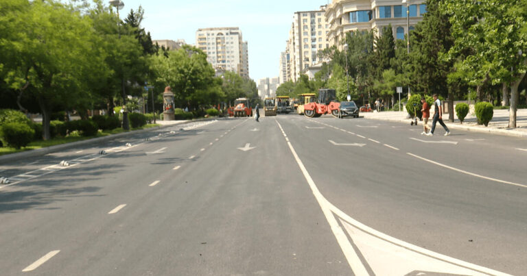 Bakıda 14 küçə və prospekt təmirə bağlanacaq