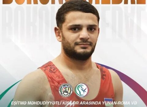 Eşitmə məhdudiyyətli idmançımızdan yunan-Roma kubokunda mühüm qələbə