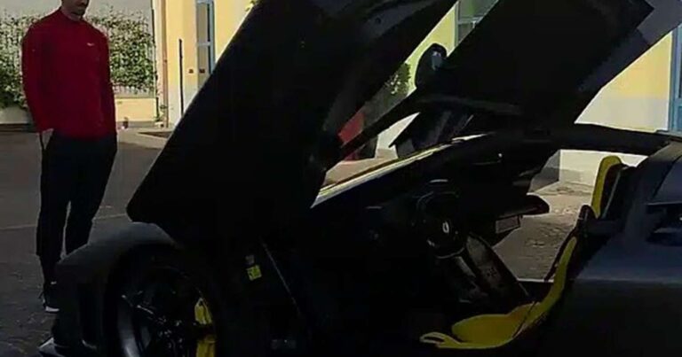 Ad günündə özünə 7 milyonluq “Ferrari” aldı – FOTO