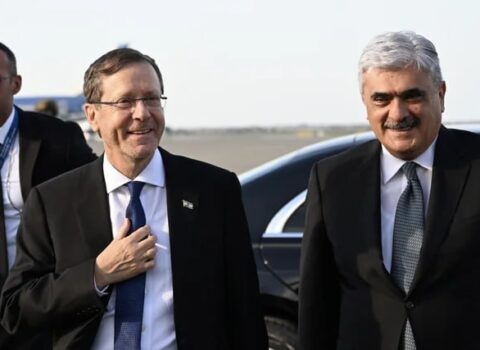 İsrail prezidenti Azərbaycana gəldi