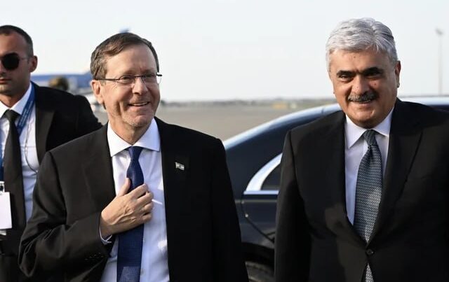 İsrail prezidenti Azərbaycana gəldi