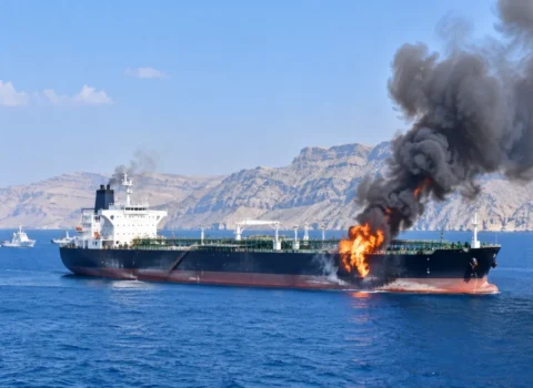SEPAH: Son iki gündə Hörmüz boğazında üçüncü supertanker vurulub