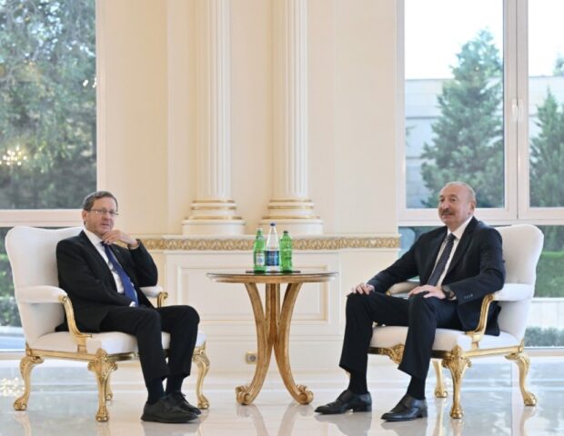 Prezident İlham Əliyevin İsrail Prezidenti ilə görüşü olub