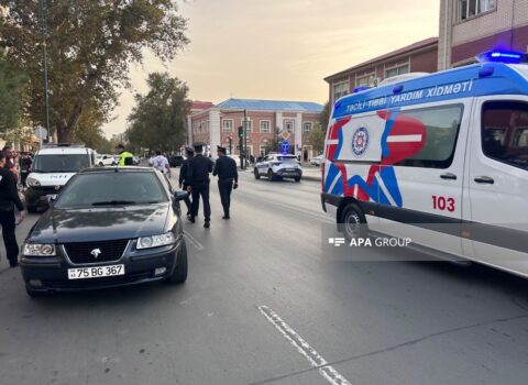 Naxçıvanda avtomobil piyadanı vurdu
