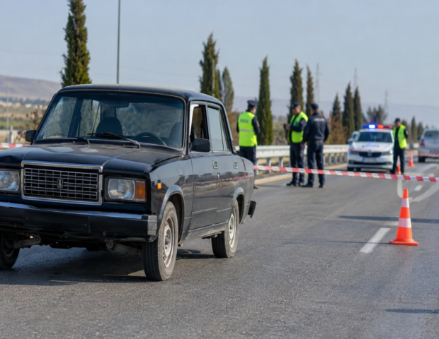Tovuzda avtomobil piyadanı vurub öldürdü 