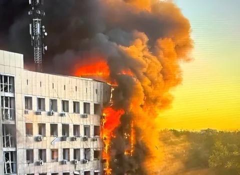 Rusiya Odessada Ukrayna ordusunun istifadə etdiyi məlumat mərkəzinə zərbə endirdi